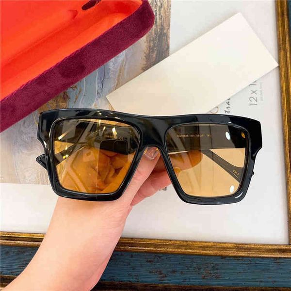 

2022 factory wholesale model plate box tan men's and women's star net red same type driving anti ultraviolet g0962 sunglasses, White;black