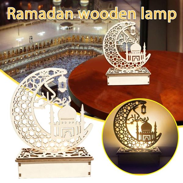 

party decoration muslim figurines ledeid mubarak wooden gifts can be diy for eid al fitr pesebres de navidad decoracion miniatures l*5