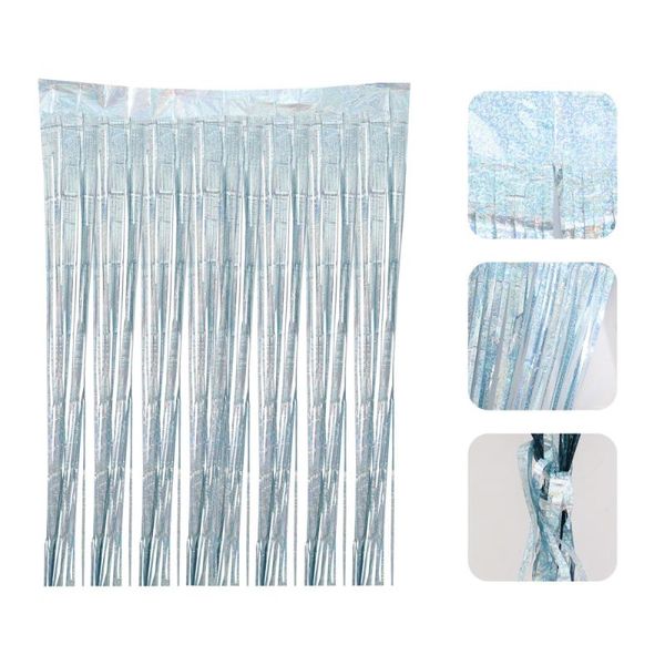

party decoration 1pc wedding christmas festive background delicate tassel curtain for window layout wall doorway