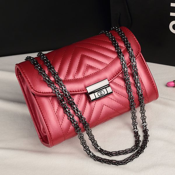

sheepskin fashion women's korean bag in spring and summer of 2021