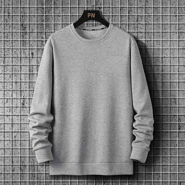 

classic men's hoodie, black hip hop sweatshirt, fashion casual street cloth, large, autumn and spring, 2021, Gray