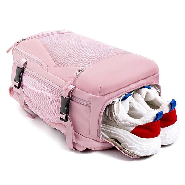 

backpack women teenage girl usb charging lapindependent shoe bag travel school men trekking
