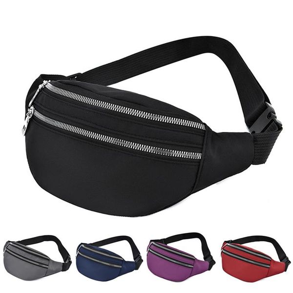 

waist bag women fanny pack oxford female hip bum men banana women`s belt pocket ladies belly money pouch fashion purse bags