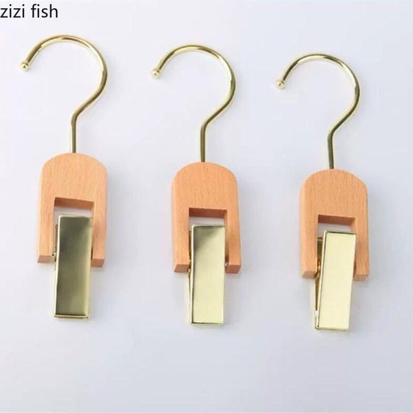 

hangers & racks wooden universal storage hook s clothes hanger with clip clothing store display stand hat scarf