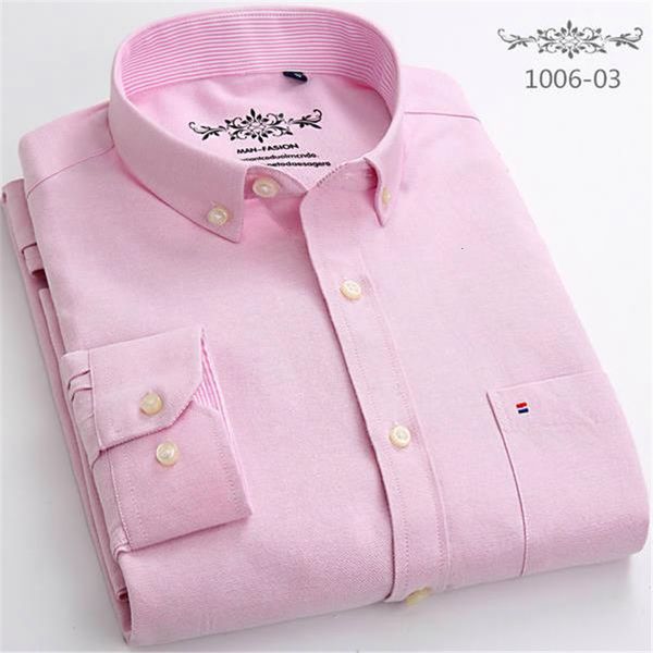 

new spring autumn oxford mens shirts long sleeve cotton casual shirt solid plaid big size camisa social masculina 200925, White;black