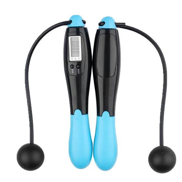 

jump ropes cordless smart electronic digital wireless skip rope calorie consumption fitness body building exercise qw