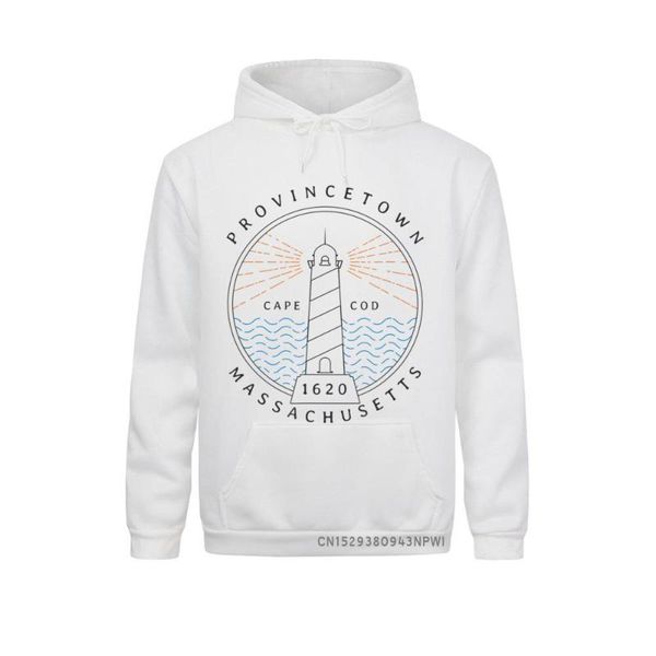 

men's hoodies & sweatshirts cape cod hoodie provincetown ma lighthouse travel souvenir funky fitness year day high street, Black