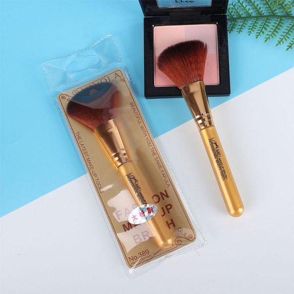 

makeup brushes single golden brush loose powder blush skin-friendly non-irritating portable beauty tool
