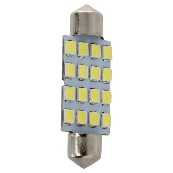 

bulbs 10x 42mm 16 led interior white smd 3528 e light lamp bulb 211-2 578 212-2