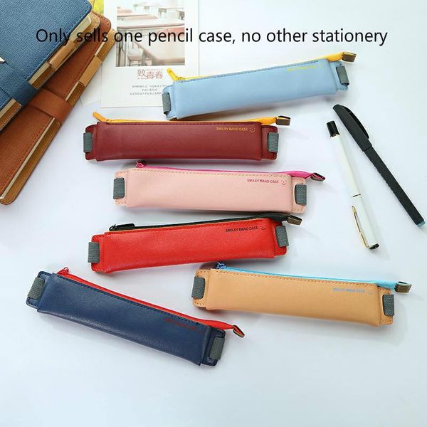 

pencil case / simple student supplies school stationery storage bags