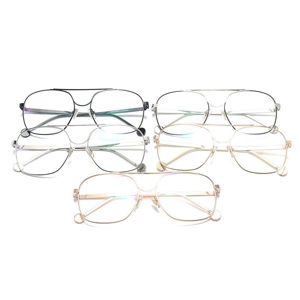 

1923 flat mirror trend flat mirror for men and women glasses, White;black