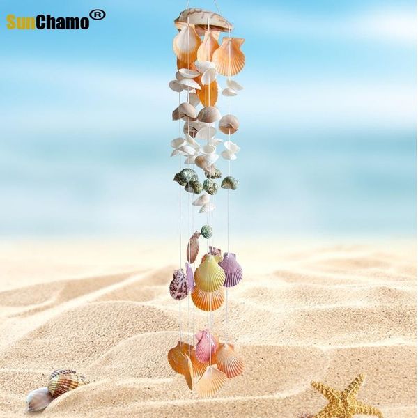 

decorative objects & figurines s creative diy shell wind bell material package kindergarten children parent-child intelligence handmade cont