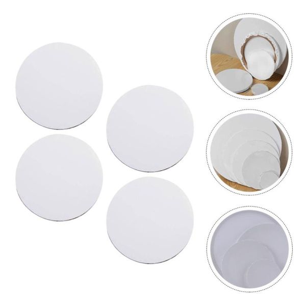 

pcs round drawing canvas cotton stretched practical painting frames