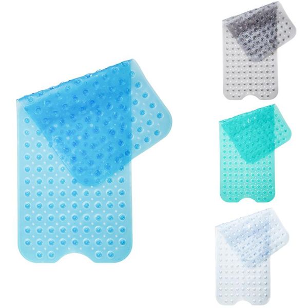 

bath mats 40x100cm mat pvc large bathtub non-slip with suction cups 1pc