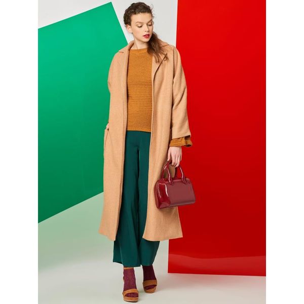 

women's trench coats women overcoats casual winter pink sweet elegant plus size wool blends lapel plain female fashion office lady vint, Tan;black