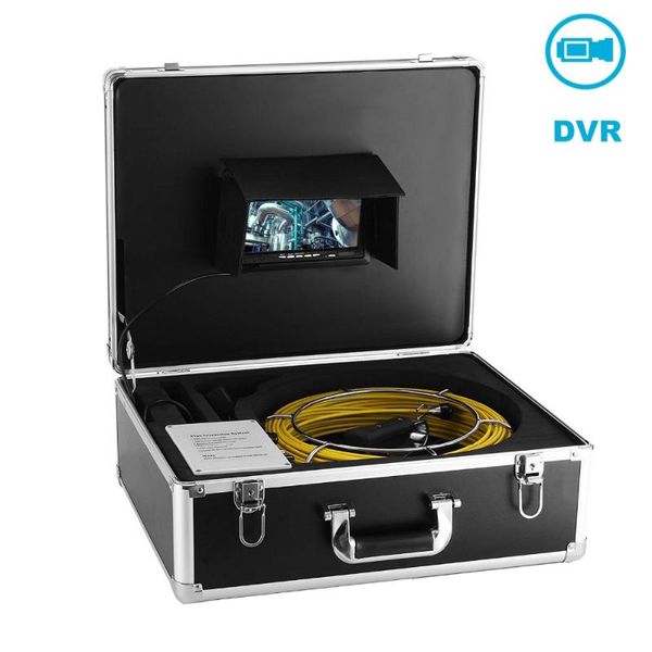 

er 20m cable industrial endoscope borescope underwater pipe drain sewer video inspection camera system with dvr ip cameras