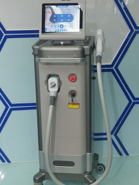 

high power professional super 808nm light diode laser hair removal machine for beauty salon equipment system 300w 600w 1200w, Black