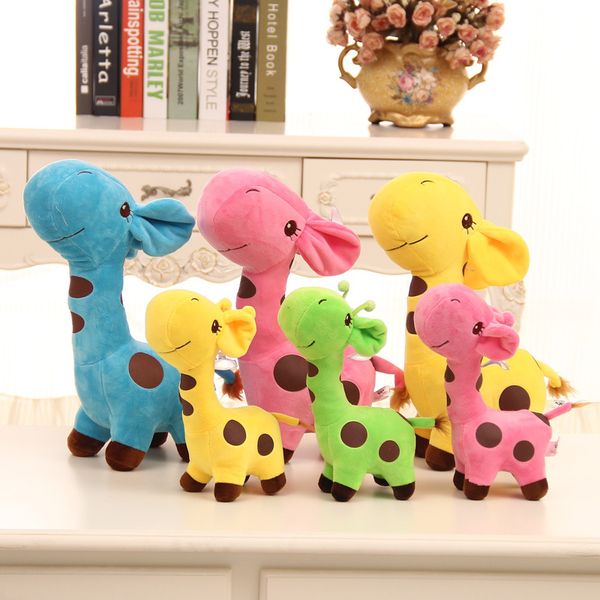 

3Pieces/LotGiraffe Plush Toy Feels Very Soft And Comfortable Childrens Birthday And Christmas Gifts