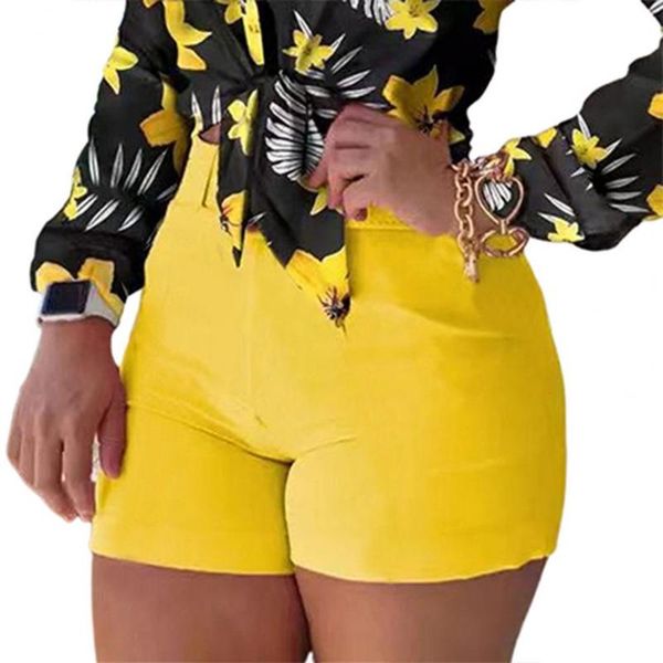 

summer women chic fashion office wear straight shorts vintage high waist zipper pockets female short pants mujer 2xl women's, White;black