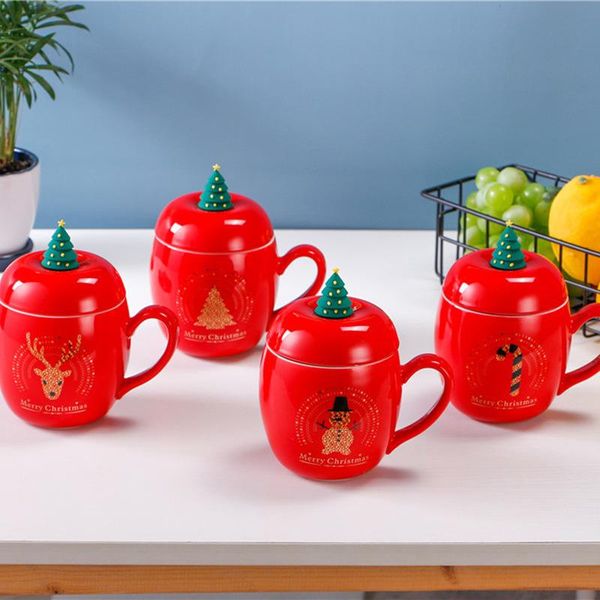 

mugs christmas theme cup happy belly small fresh mack ceramic water