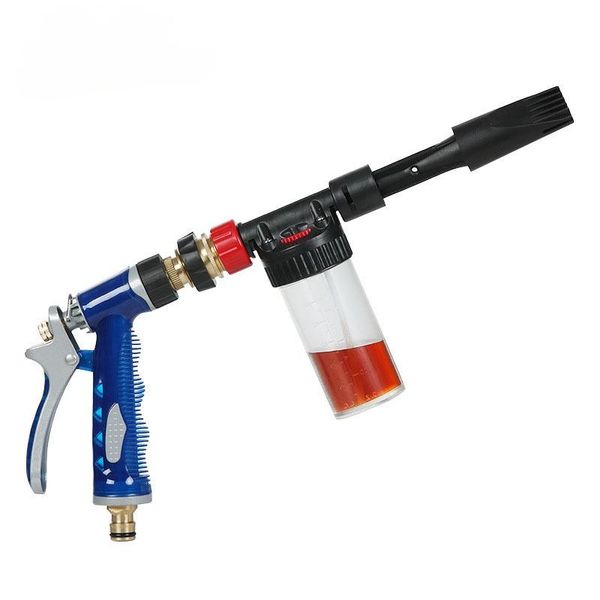 

water gun & snow foam lance multifunctional high pressure pot nozzle garden hose car wash cleaning for watering