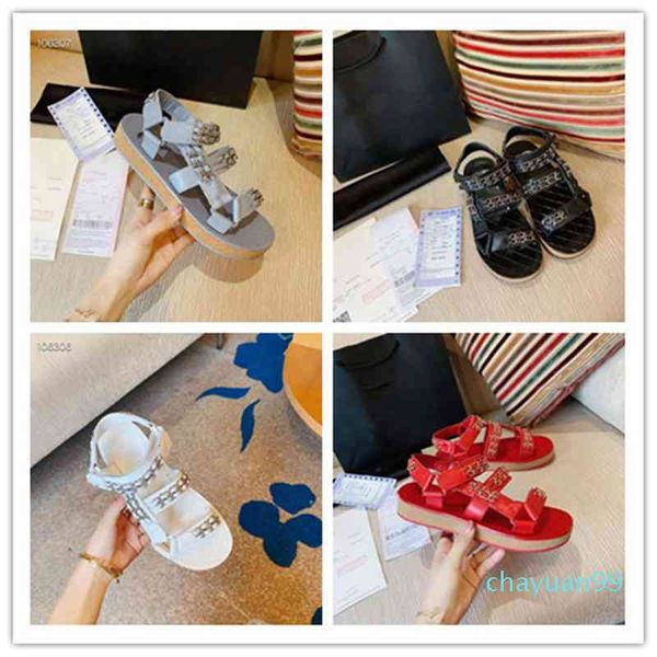 

sandals 2021 summer leather chain platform lady casual fairy roman shoes, Black