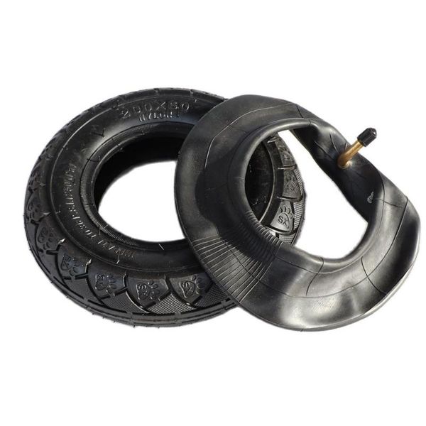

motorcycle wheels & tires 8 inch 200x50 (8" x 2") tire for electric gas scooter & scooter(inner tube included) wheelchair whee