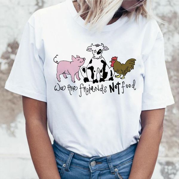 

vegan summer harajuku kawaii women couple clothes aesthetic, White