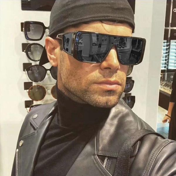 

sunglasses 2021 luxury square brand women oversized outdoor sun glasses for men vintage oversize pc sunglass, White;black