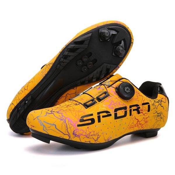 

cycling footwear road bike shoes men's non-slip self-locking bicycle outdoor sports mountain men, Black