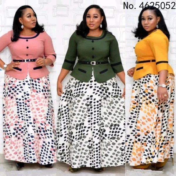 

ethnic clothing african dresses for women 2xl-6xl plus size christmas dress winter dashiki robe femme party maxi clothes, Red
