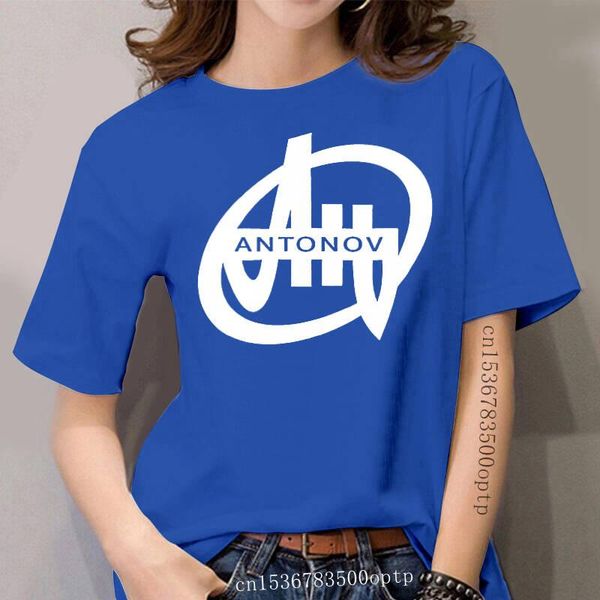 

women's t-shirt antonov airlines shirt, White