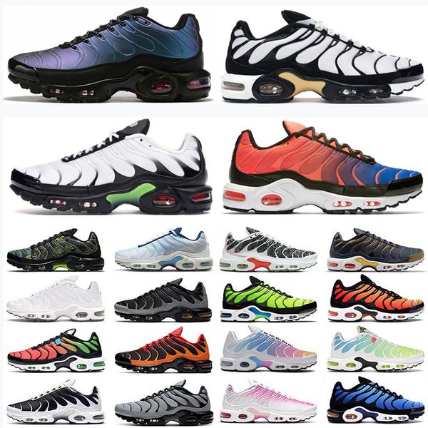 

2022 running shoes tn plus be true bumblebee usa active fuchsia lemon lime dip dye mint orange black white sneakers size 36-45