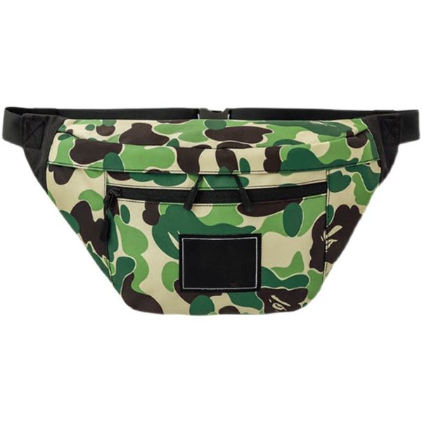 

fashion boys handbags designer camouflage back backpack men and women sports portable satchel chest bag v429, Black