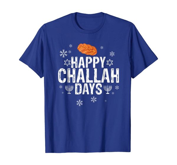 

Funny Hanukkah Gifts Ugly T-Shirt Happy Challah Days, Mainly pictures