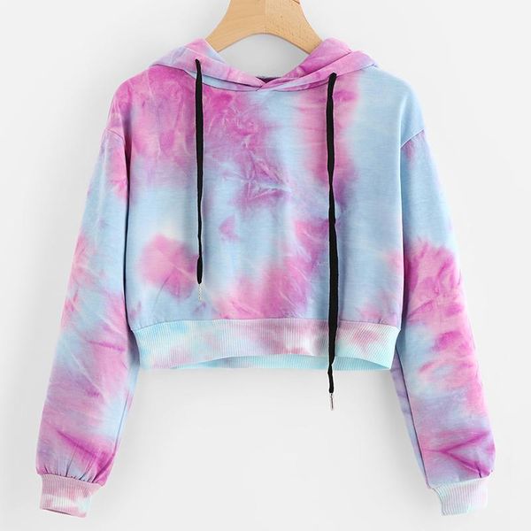 

women's hoodies & sweatshirts 1pc printing sweatshirt women hoodie fashion brand cool version street pull hip hop short autumn crop, Black