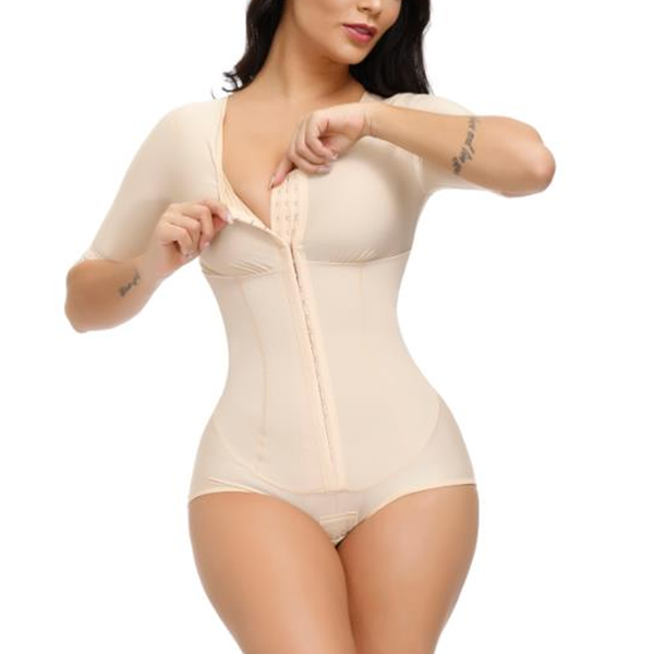 

women's shapers women waist trainer bodysuit shapewear reducing girdle tummy corset high compression garments garment, Black;white