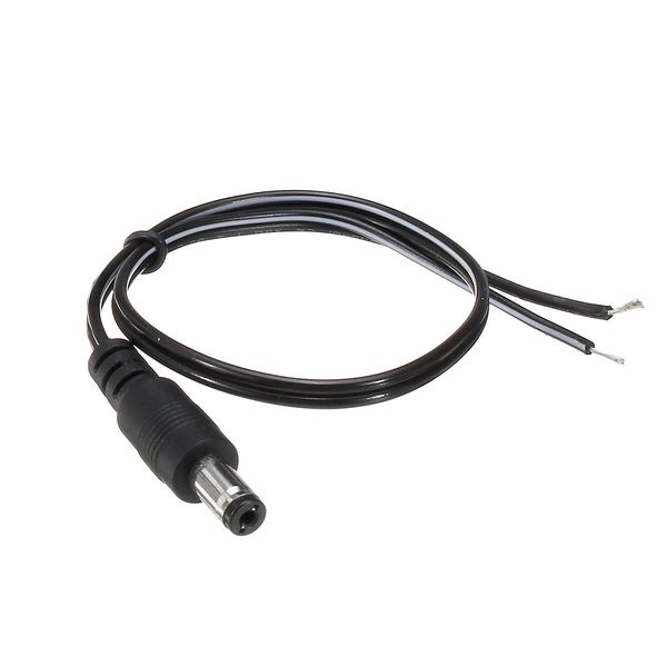 

30cm dc male connector cable connect with solar panel & controller