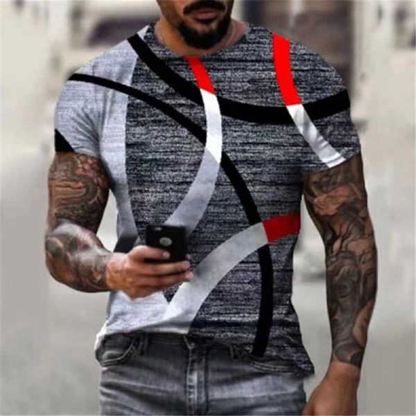 

men's t-shirts t-shirt summer casual stitching short-sleeved shirt -selling clothing streetwear printed pattern top, White;black