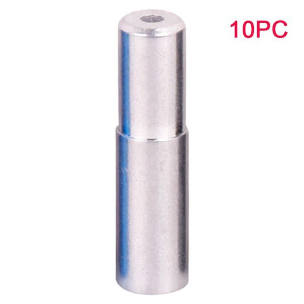 

bike brakes 10pcs bicycle accessories vehicle brake durable protective practical replacement ferrules cap cable end aluminum alloy shift