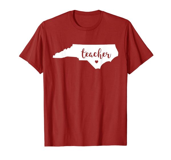 

Red For Ed Teacher T-Shirt North Carolina Public Education, Mainly pictures