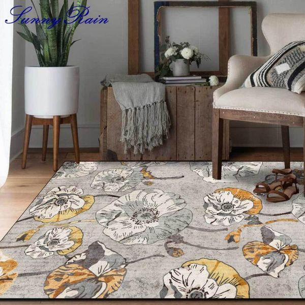 

carpets sunnyrain 1-piece printed area rug for living room girls bed 3219