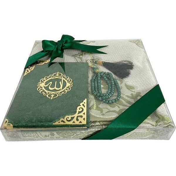 

carpets grenn prayer rug set muslim carpet portable simply mawlid ibadet mevlÃ¼d umrah travel mat yasin sharif rosary