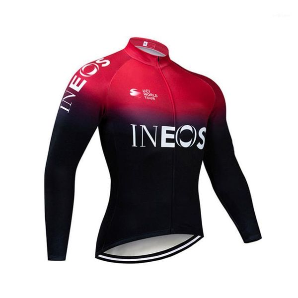 

men's t-shirts autumn cycling jersey long sleeve mailloy ciclismo full bicycle shirt quick dry bike clothing, White;black