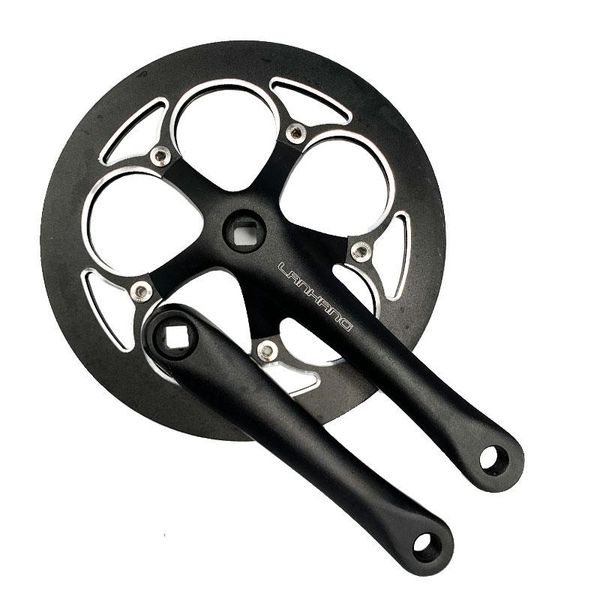 

bike heels & chainwheels 52 t cnc mtb folding fixed gear ebike aluminum 170mm bicycle chain wheel crank arm
