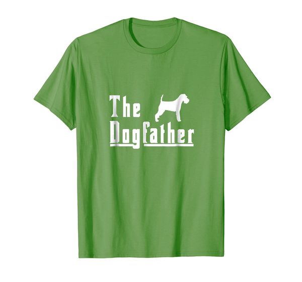 

the dogfather welsh terrier t-shirt tee shirt, White;black