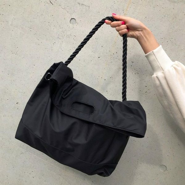 Umhängetaschen Nylon Mädchen Geldbörsen und Handtasche Shopper Telefon für Frauen 2021 Messenger Casual Hohe Qualität Mode Totes Großhandel