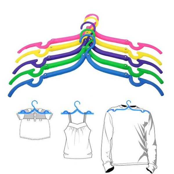 

hangers & racks 5/10/20pcs portable clothes hanger foldable drying rack for travel ud88