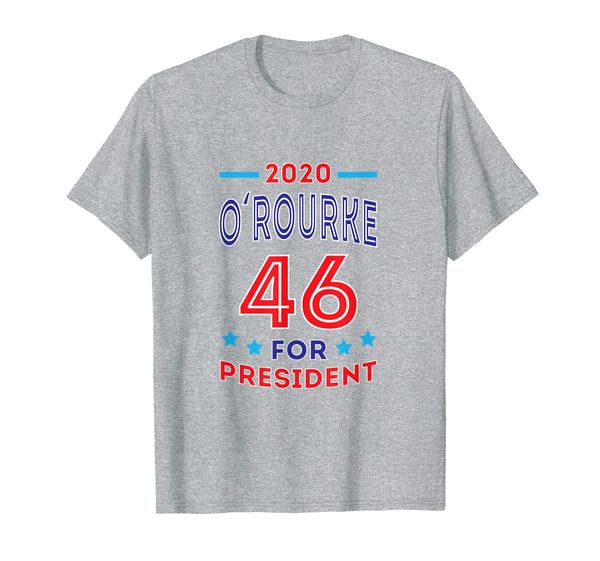 

O'Rourke 2020 for 46th President Election Democrat Campaign T-Shirt, Mainly pictures