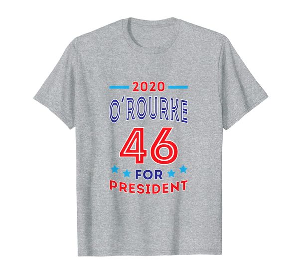 

O'Rourke 2020 for 46th President Election Democrat Campaign T-Shirt, Mainly pictures